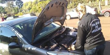 El auto fue recuperado cuando un joven lo llevó a la verificación\u002E