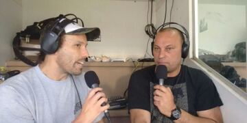 Dupla de gol\u002E Miliki fue comentarista de Barzola, en la Suquía\u002E