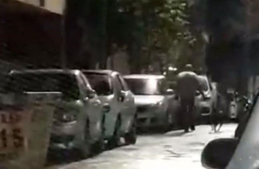 Atrapan in fraganti al presunto "rayador serial" de Nueva Córdoba