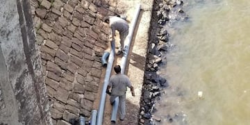 Tareas de captación de agua