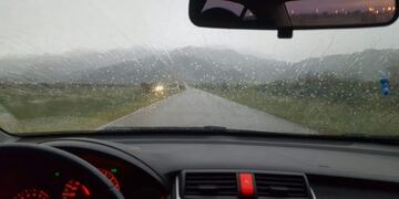 Lluvias en San Luis (imagen ilustrativa).