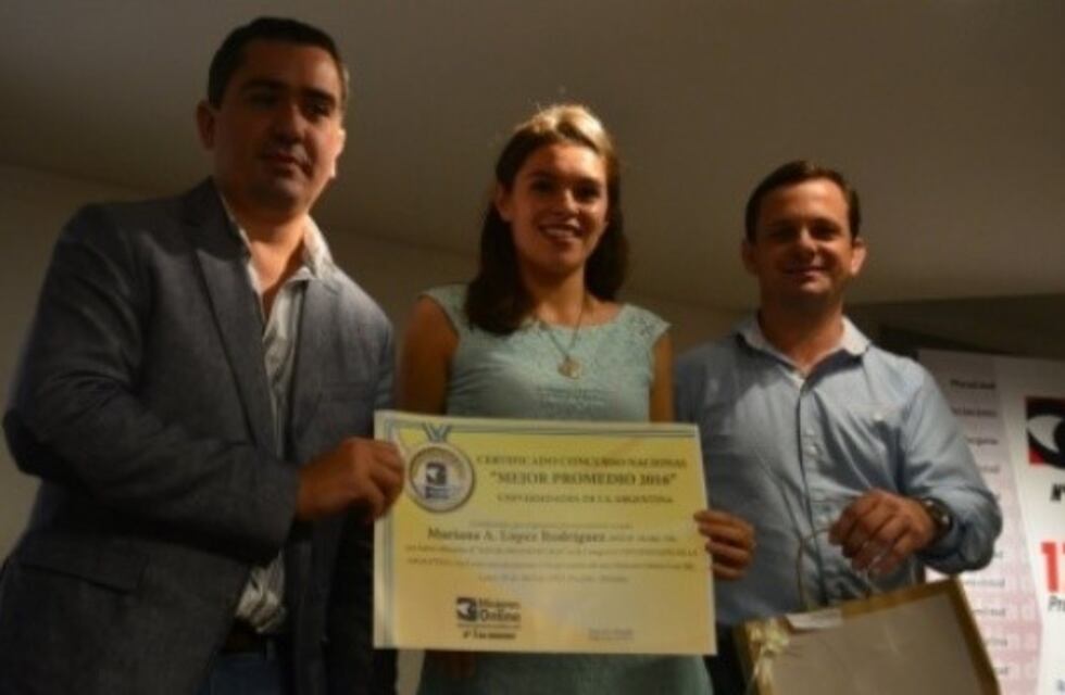 Una sanjuanina, entre los 12 mejores promedios del país dos años seguidos