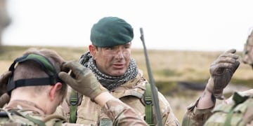 Ejercicios en Malvinas