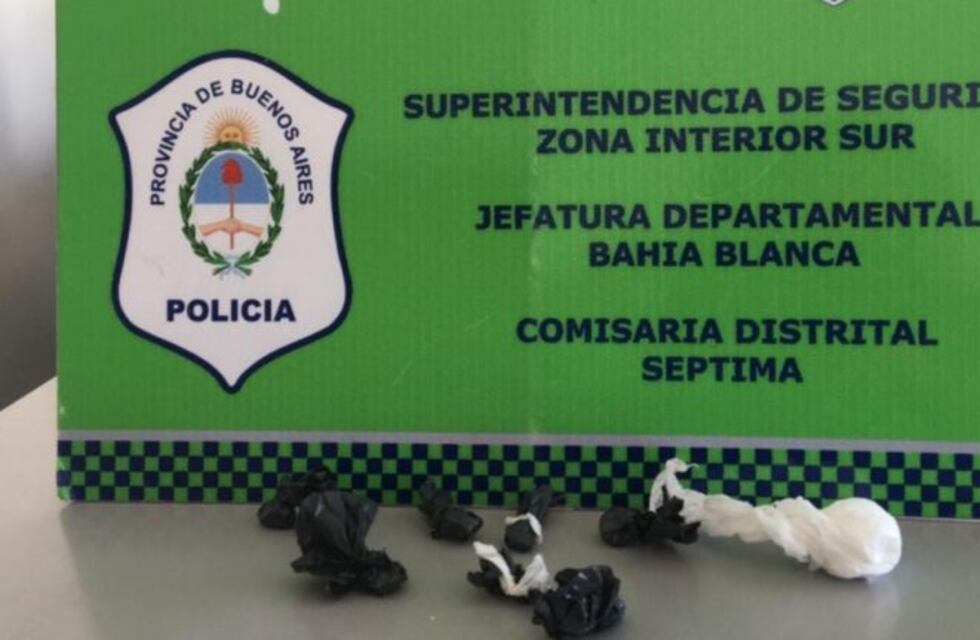 Una joven fue detenida por vender drogas