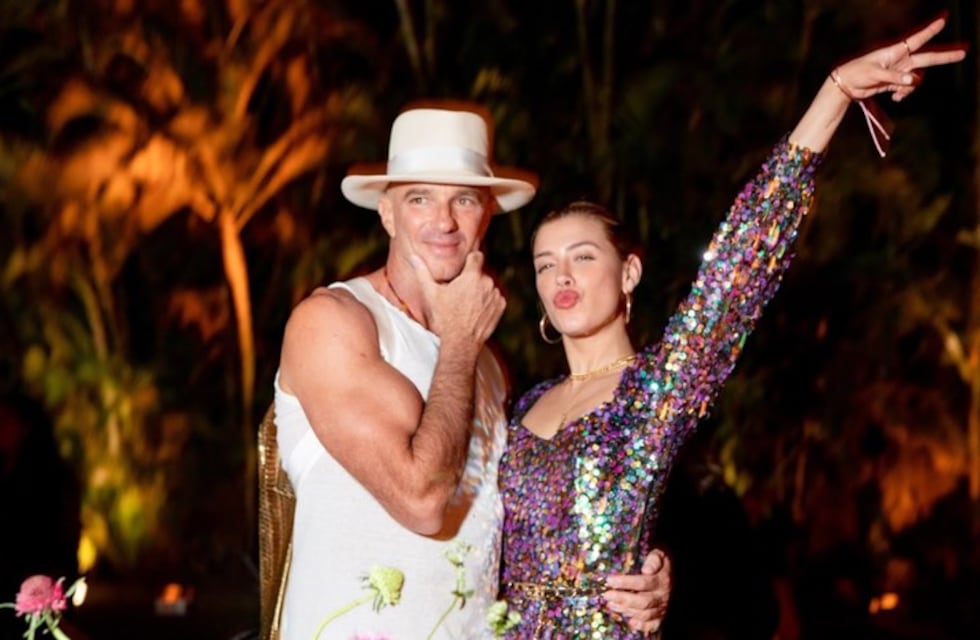 Alan Faena y Michelle Salas, la hija de Luis Miguel, muy juntos