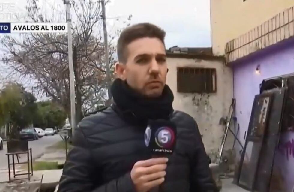 Repudio de la prensa rosarina a las amenazas que recibió un cronista de TV mientras transmitía en vivo