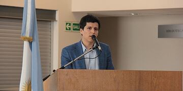 El flamante ministro de Justicia, Juan Martín Farfán\u002E