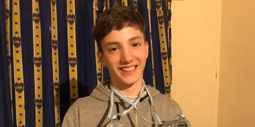 El atleta velocista Maximiliano Nahuel Cegeski Tolhuin, Tierra del Fuego