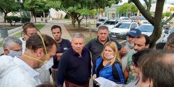 Fumigación contra el dengue