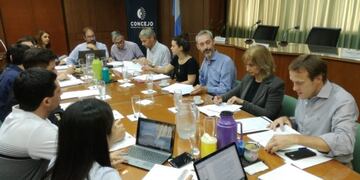 Reunión Centro Comercial e Industrial de Rafaela y la Región con los concejales por Tributaria (Prensa Concejo Municipal)