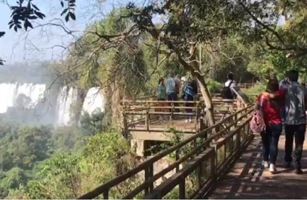 Cataratas del Iguazú recibió menos turistas este fin de semana