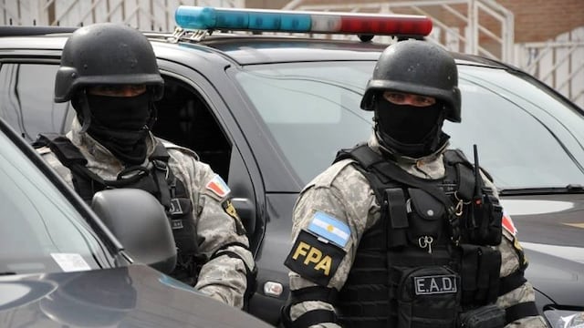 Fuerza Policial Antinarcotráfico de Córdoba\u002E (Foto: ilustrativa)