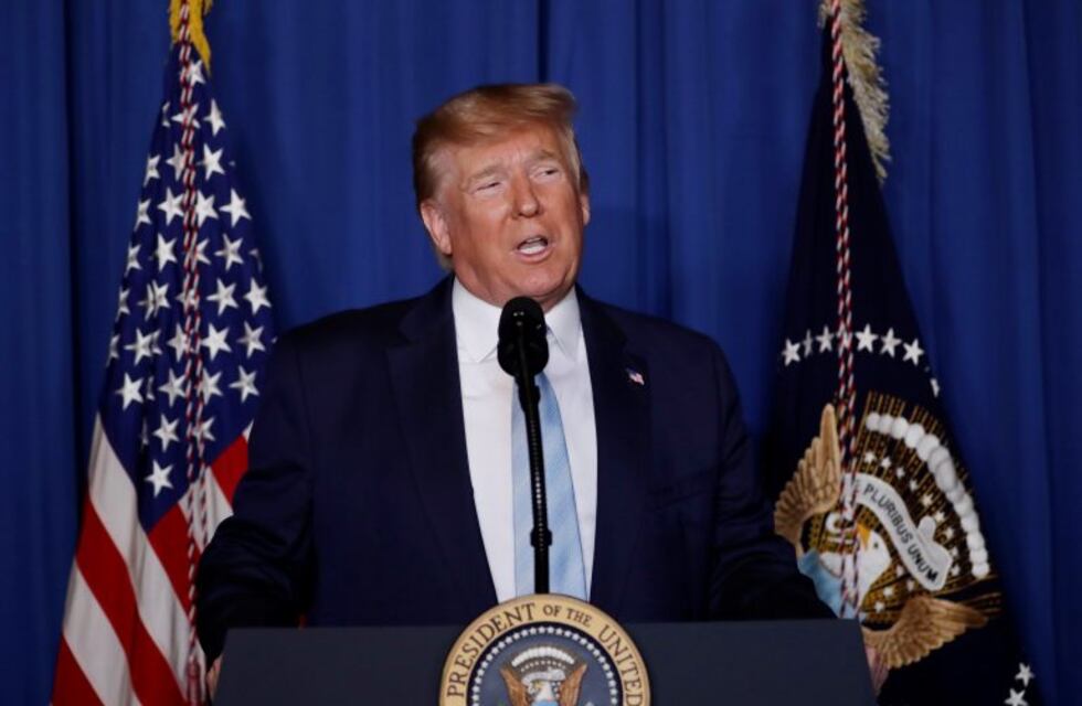 Donald Trump aseguró que ordenó el ataque en Bagdag para "parar una guerra", no para comenzarla