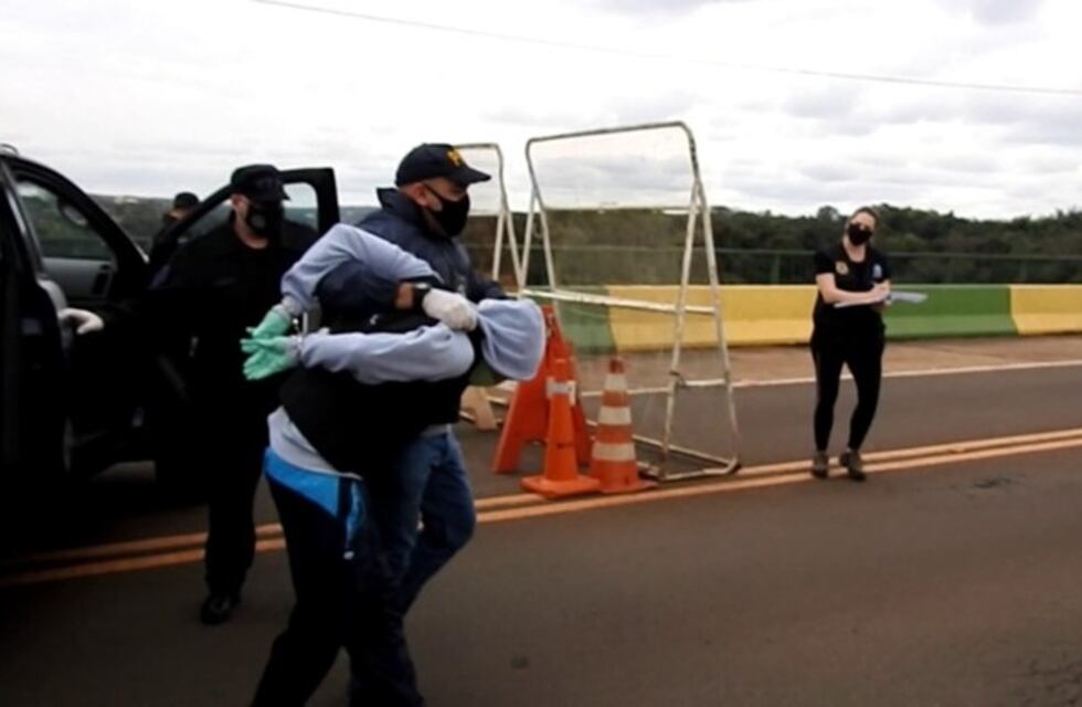 Extraditaron por Iguazú a un peligroso delincuente brasilero
