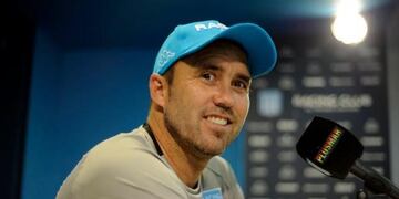 Coudet en Racing\u002E (Foto: TyC Sports)