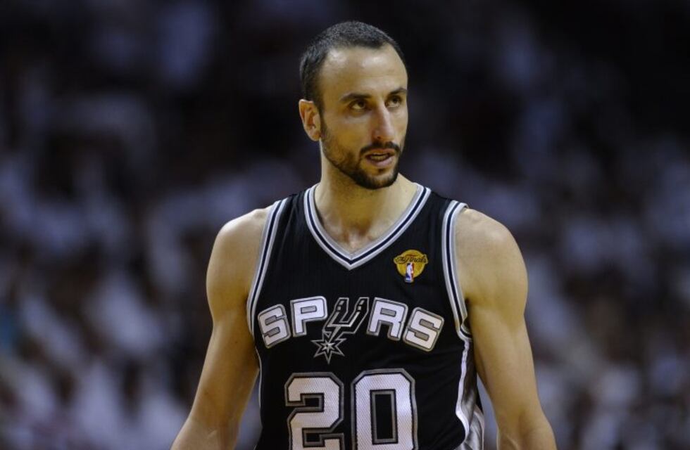 Manu Ginóbili fue elegido por la NBA como el mejor jugador latino de la década