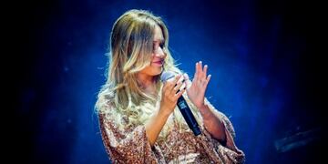 El video de Karina cantando en la boda de Messi y Antonela