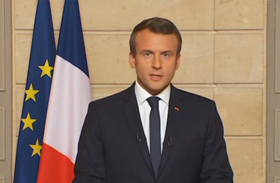 Macron le contestó a Trump: "Hagamos el planeta grande otra vez"