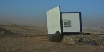 El temporal que azota a la región comenzó a castigar a distintas ciudades del centro de la provincia\u002E