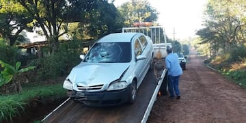 Un automovilista atropelló y mató a tres personas en Eldorado\u002E (Foto: El Territorio)