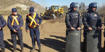 Autovía Punilla: enfrentamiento entre vecinos y policía