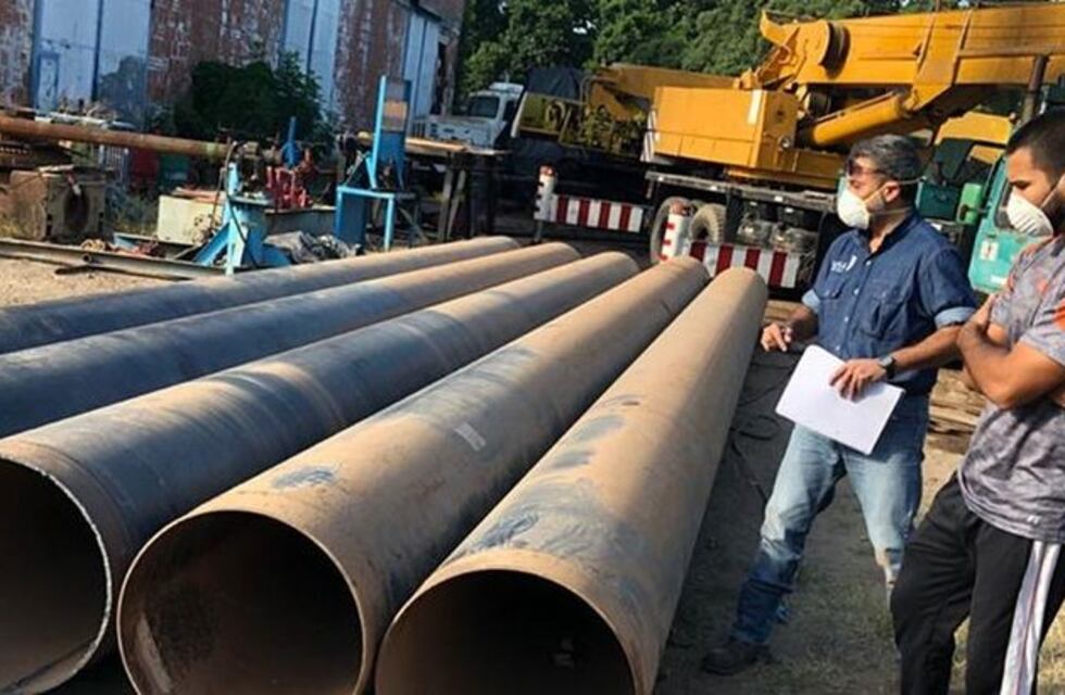 Mosconi: tras una denuncia, secuestraron 128 caños de gaseducto NEA