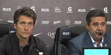 Daniel Angelici anunció la salida de Boca de Guillermo Barros Schelotto\u002E