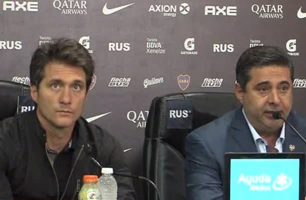 Angelici anunció la salida de Guillermo Barros Schelotto: "Lo mejor para Boca es un cambio"