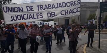 La Unión de Trabajadores Judiciales de Chaco reclama mejoras salariales\u002E Realizarán un paro este jueves y viernes\u002E