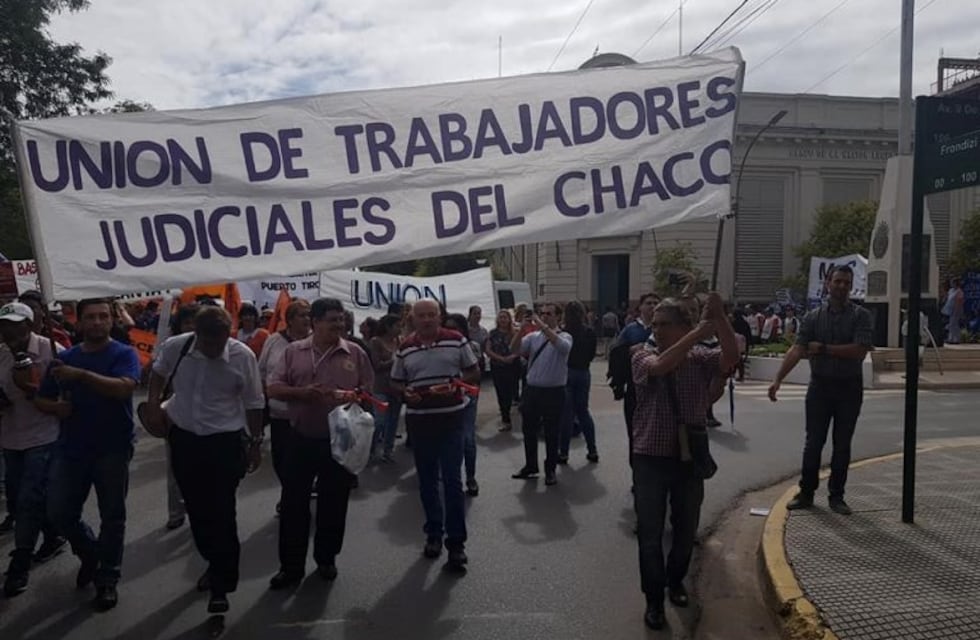 Trabajadores judiciales de Chaco en paro por 48 horas