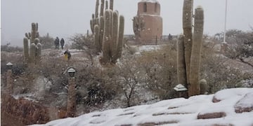 La nieve llegó a Humahuaca, Jujuy