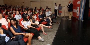 La proyección de El secreto de sus ojos fue la inauguración del ciclo de cine en homenaje a Ricardo Darín\u002E