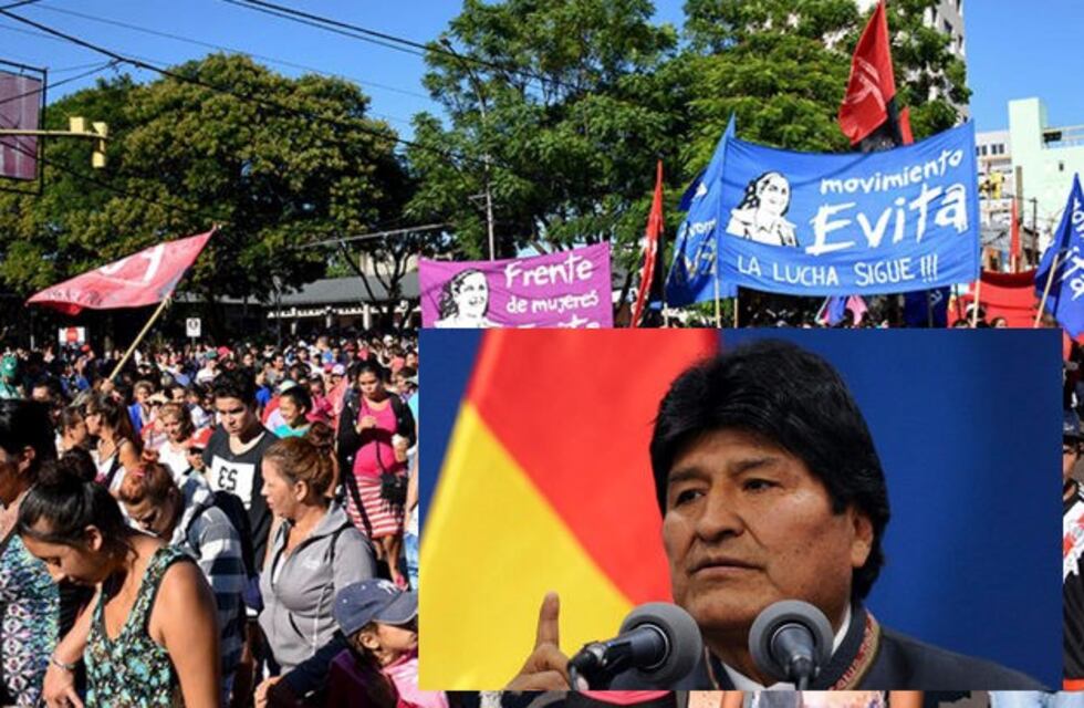 Marcharán en apoyo a Evo Morales en Posadas