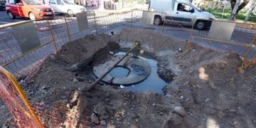 efluentes cloacales en la ciudad de Mendoza