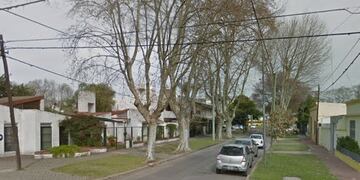 El hecho ocurrió esta madrugada en la zona norte de la ciudad\u002E (Street View)