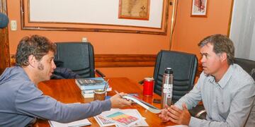 Piaggio y Kicillof\nCrédito: Prensa Institucional