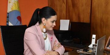 Flor Destéfanis, intendenta de Santa Rosa, participó en el lanzamiento del programa Municipios De Pie\u002E