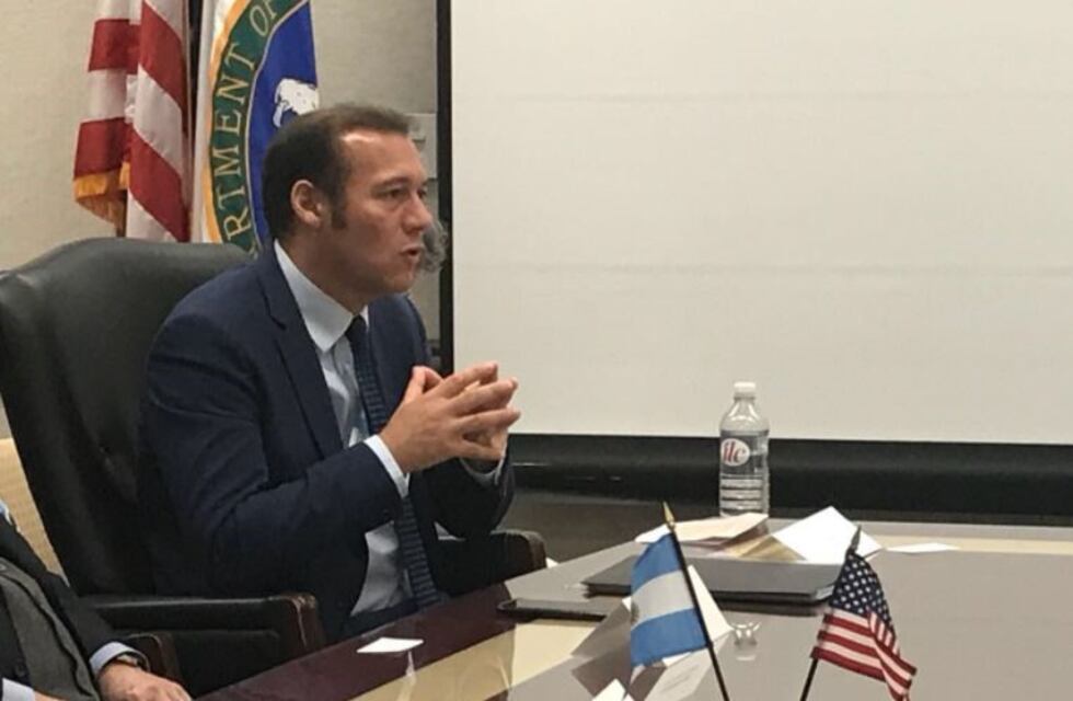 Omar Gutiérrez viajó a Estados Unidos para atraer inversiones