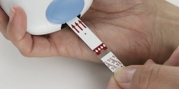 Cintas reactivas para determinación de glucosa