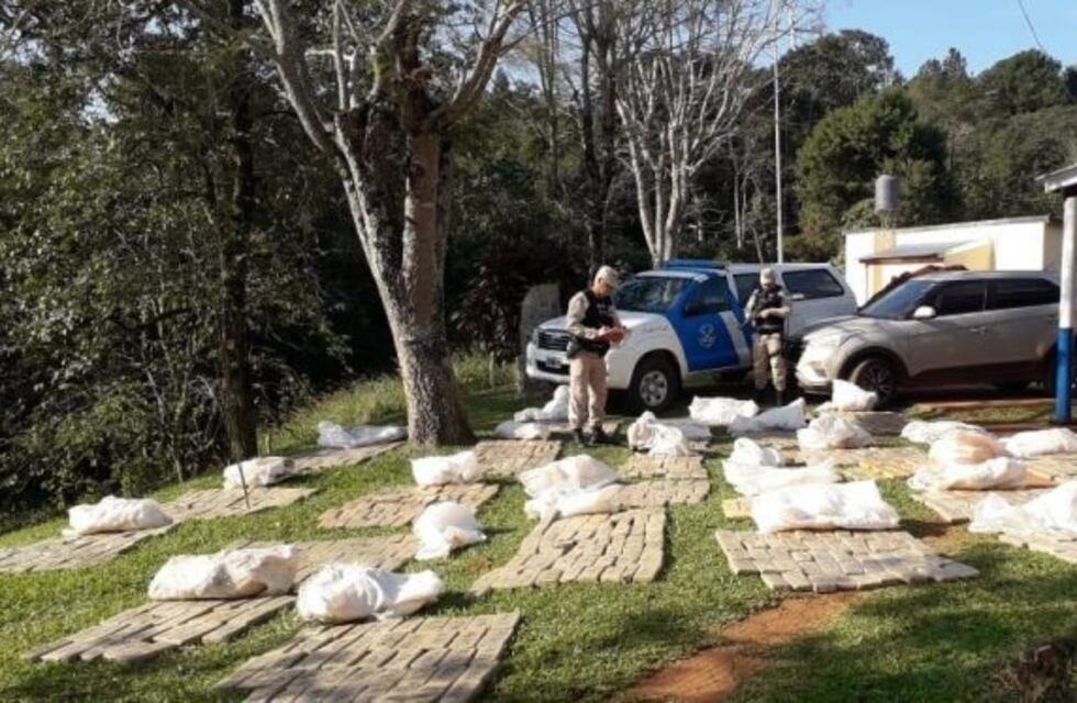 Incautan marihuana en Puerto Iguazú pero no logran apresar a los narcos