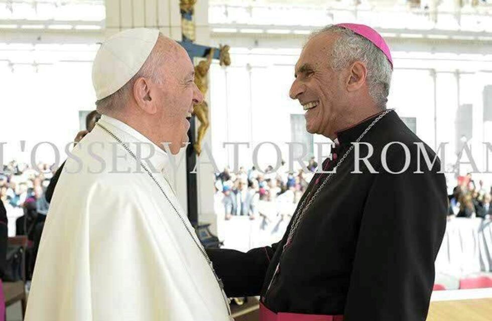 El Obispo Hugo Santiago viajó a Roma y fue recibido por el Papa Francisco