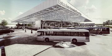 Nueva terminal de ómnibus de Jesús María (Gentileza Mas Radio)