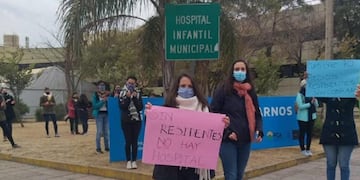 Paro de residentes en el Hospital Infantil\u002E