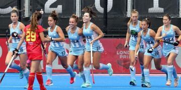Con un gol de Jankunas, Las Leonas le ganaron a España 2-0\u002E