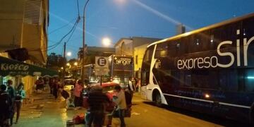 Luego de la resolución del conflicto los tareferos levantaron el corte por la calle Ayacucho\u002E