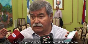 Pedro López Vinader, Presidente de la Apicofom\u002E