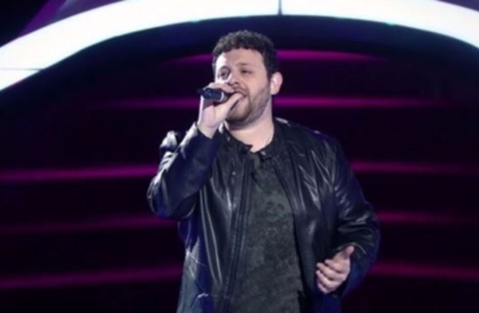 Un puntano cantó en el programa "La Voz Argentina" por Telefe