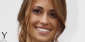 Antonela Roccuzzo en el Bridal Fashion Week\u002E (Reuter)