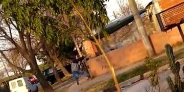 Balacera en el barrio Zazpe de Rafaela