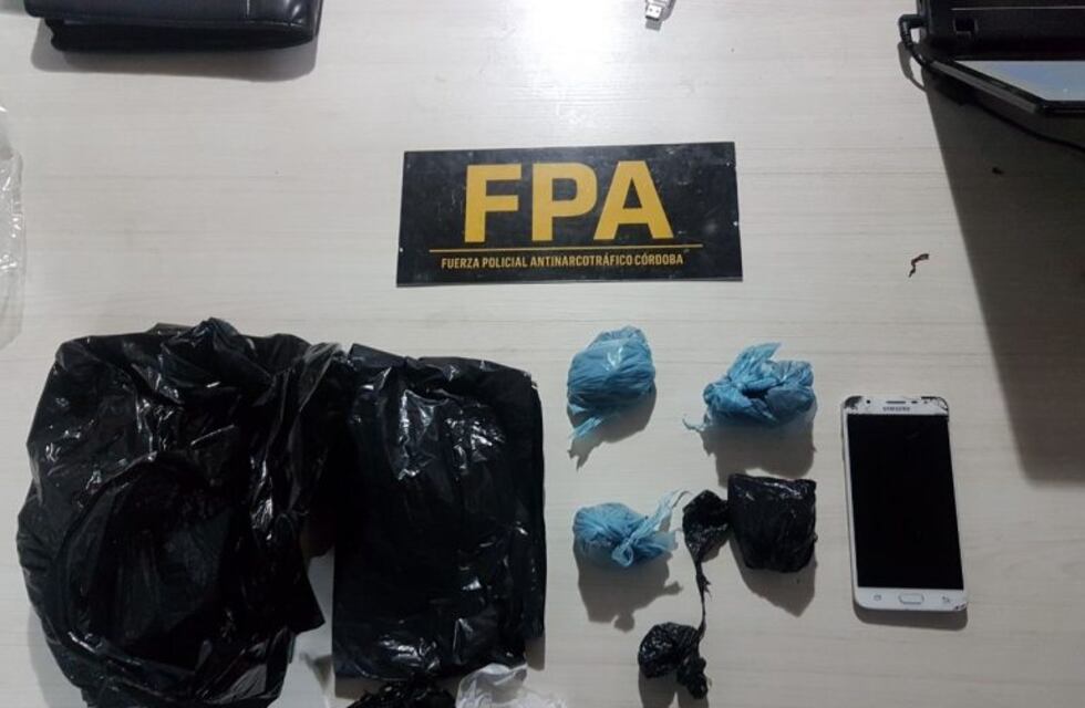 Presos por narcomenudeo en Villa Carlos Paz